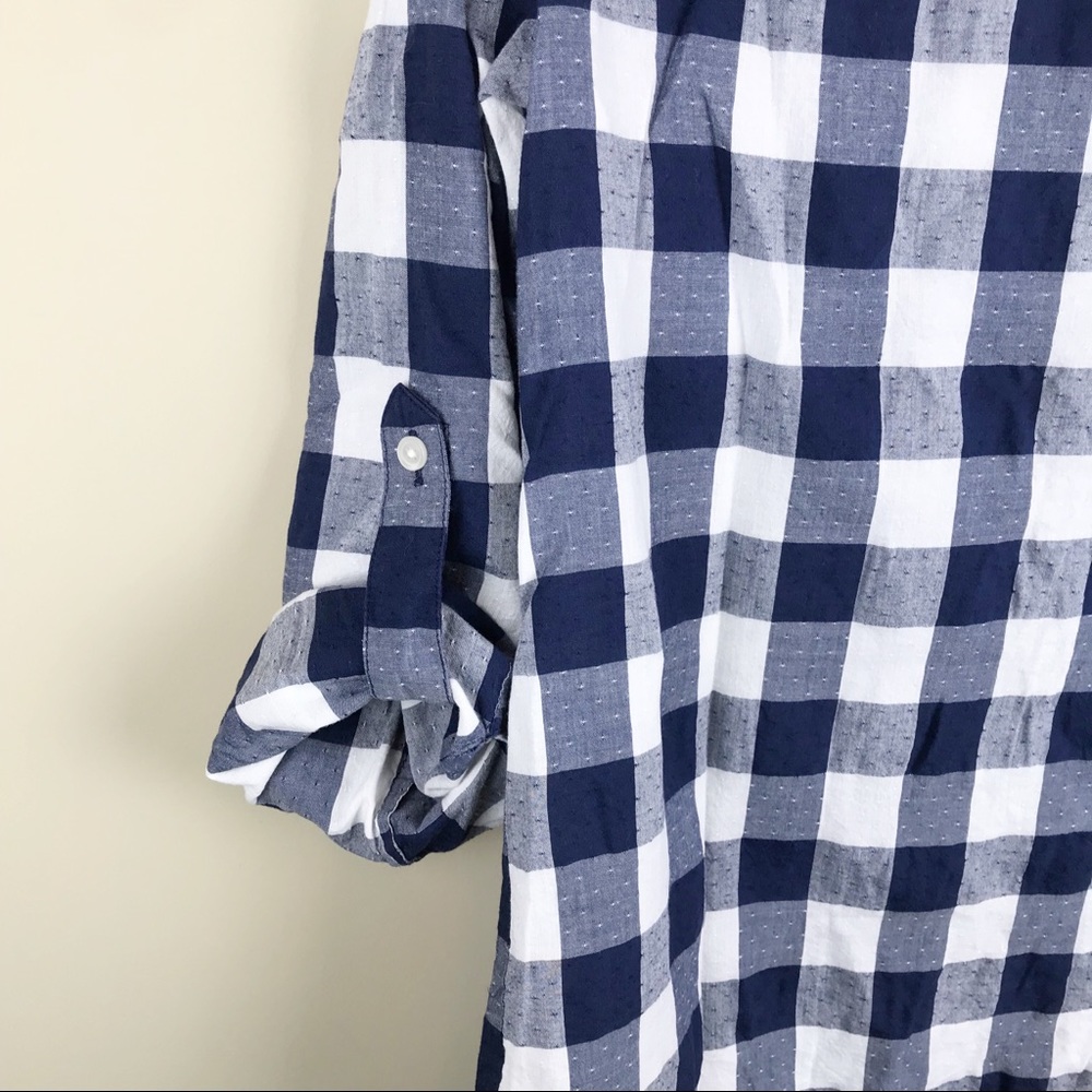 Talbots Gingham Button Down - Excellent Condition! - image 3